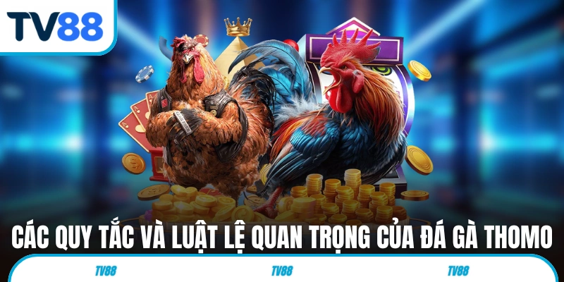Các quy tắc và luật lệ quan trọng của đá gà Thomo 